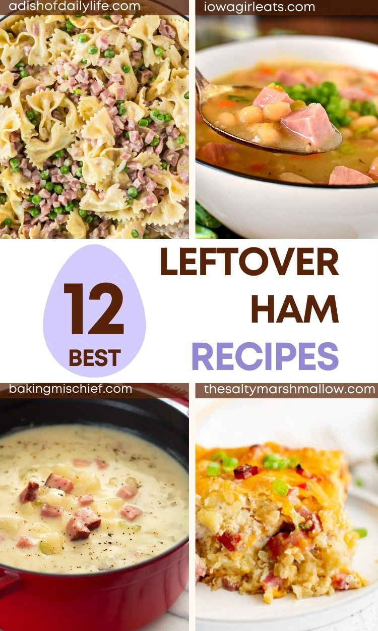 12 BEST LEFTOVER HAM RECIPES
