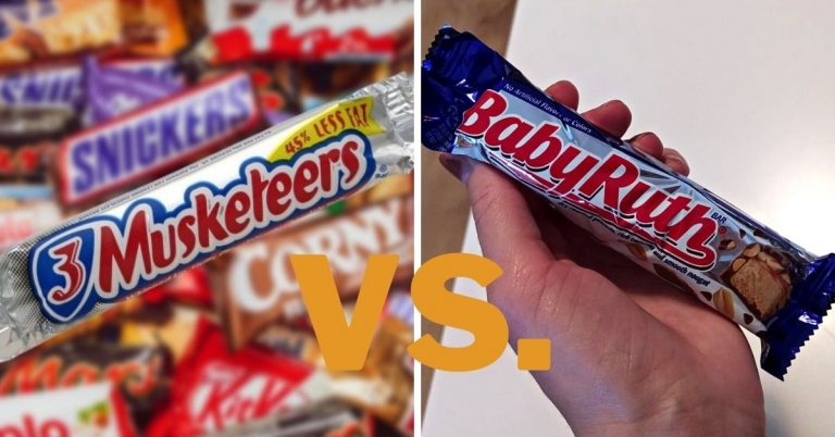 3 musketeers vs baby ruth