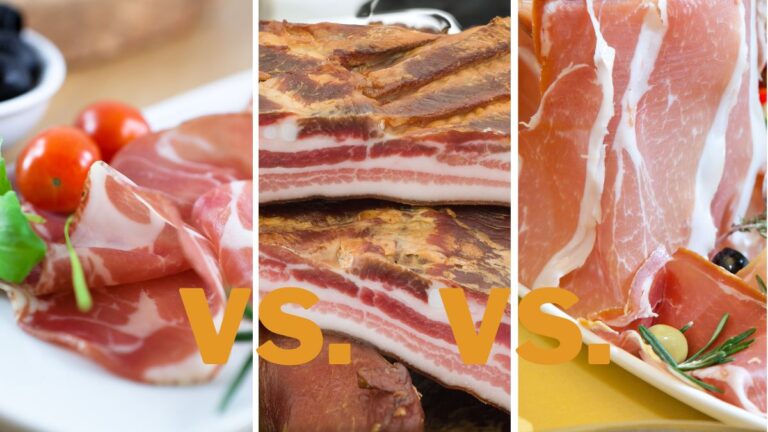 Capicola vs. Pancetta vs. Prosciutto: Differences