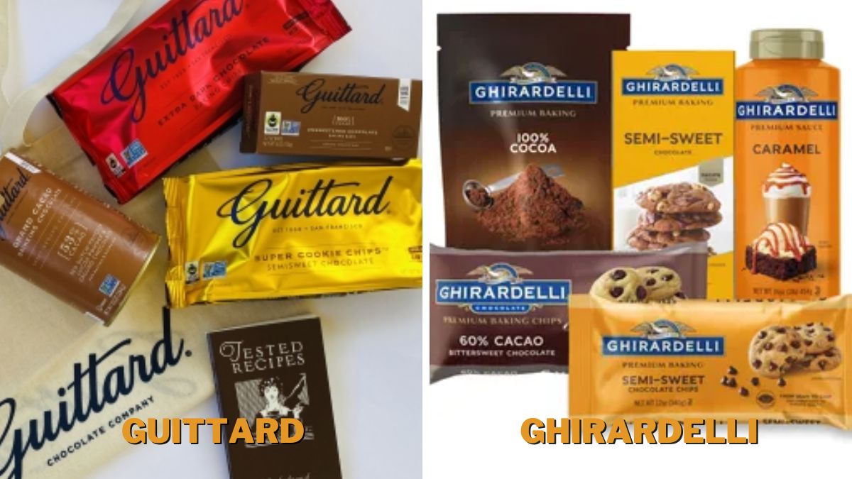 Guittard and Ghirardelli variety of  Baking Products