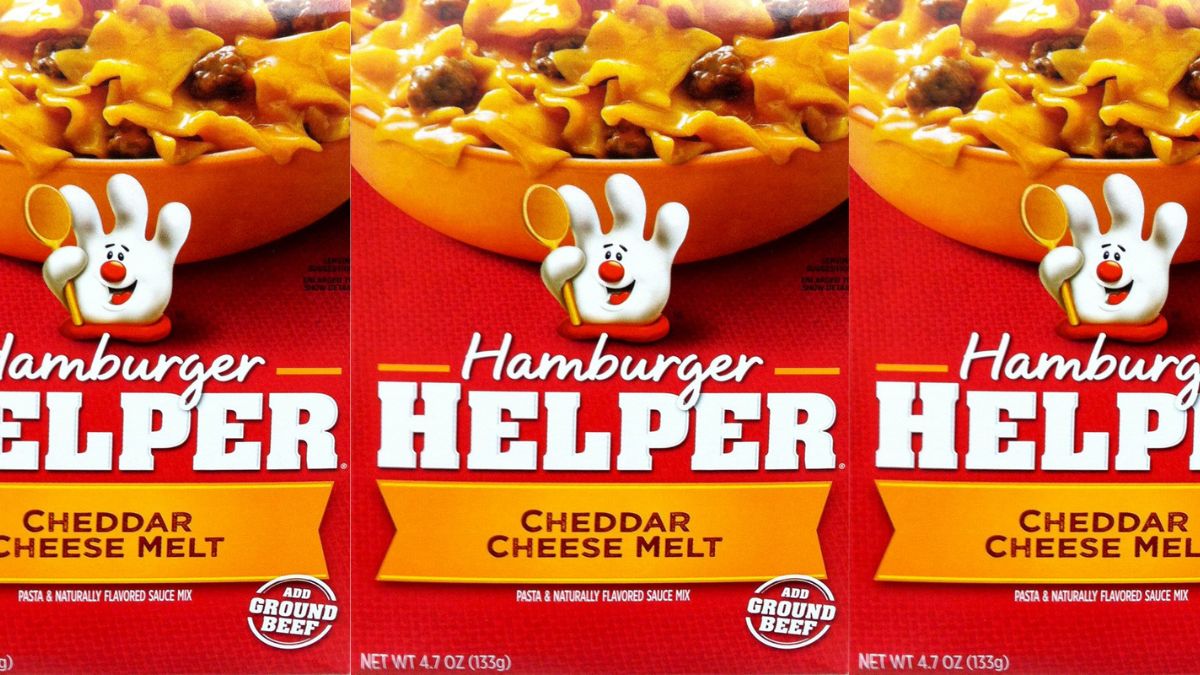 Hamburger Cheddar Cheese Melt