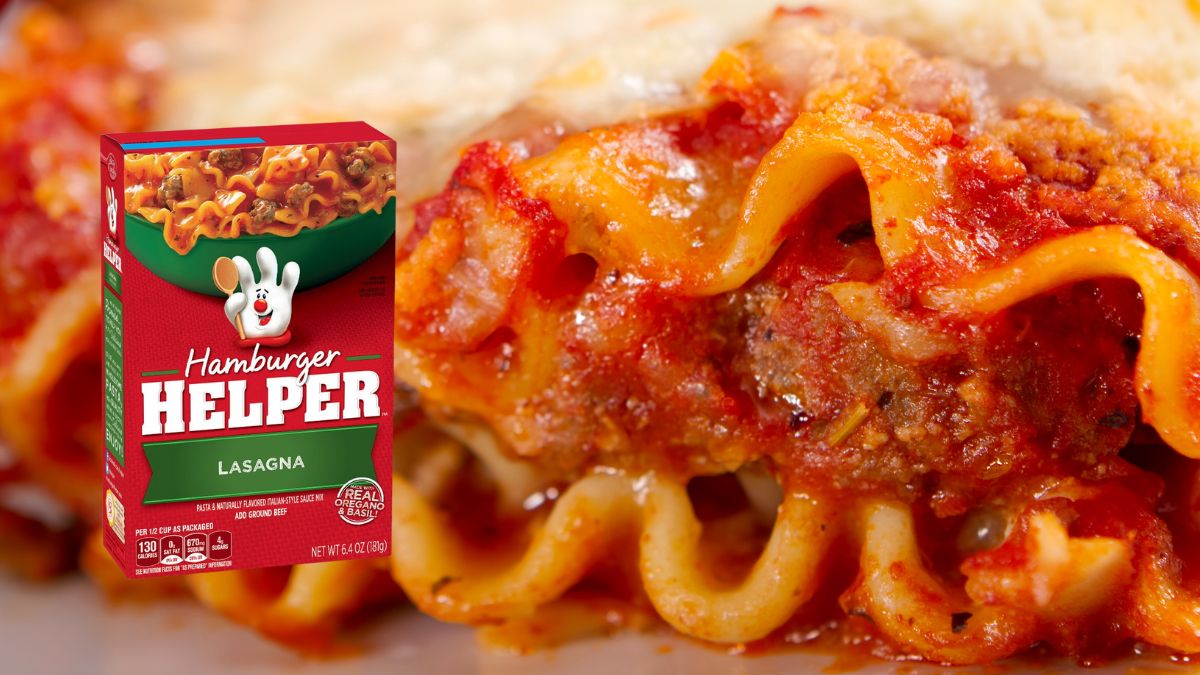 Hamburger Helper Lasagna