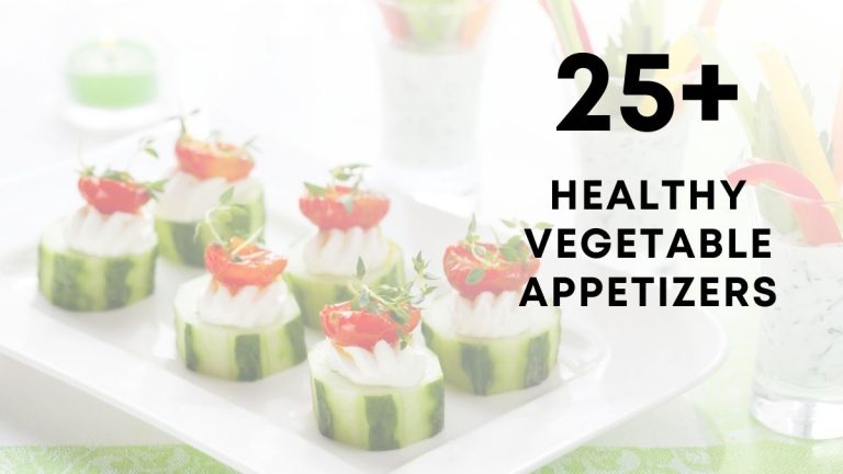 Healthy Vegetable Appetizers For A Party