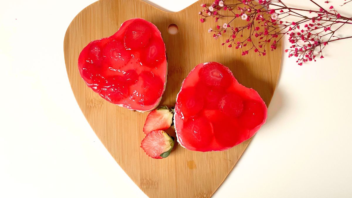 Heart Shaped Cheesecake Recipe