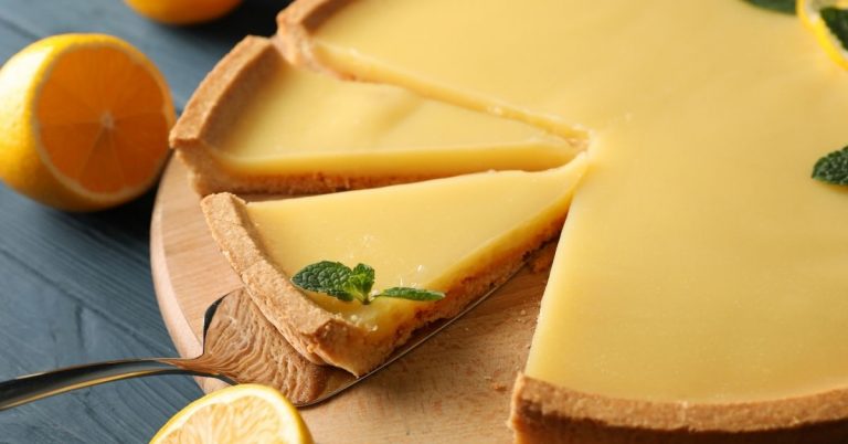 Why is lemon tart not setting