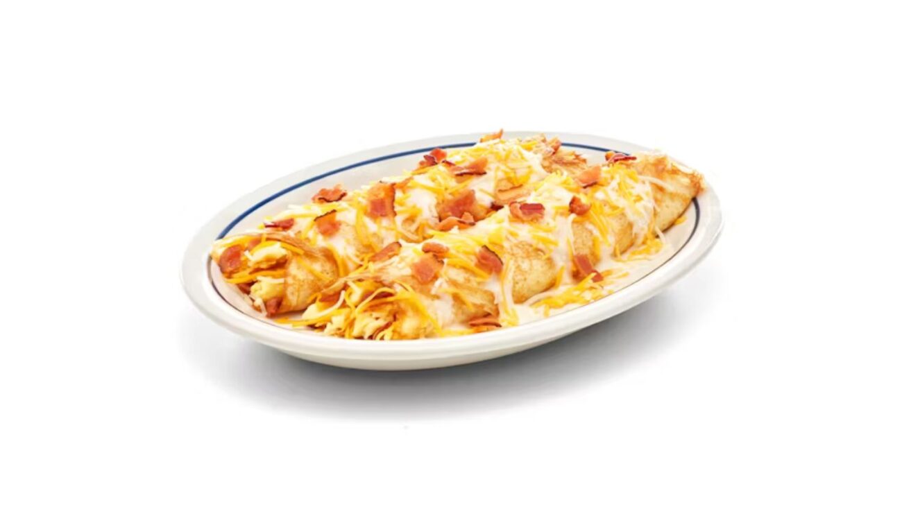 IHOP cheese cause  for crepes