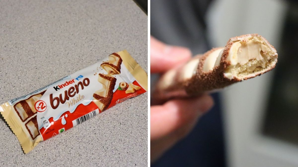 Kinder bueno white
