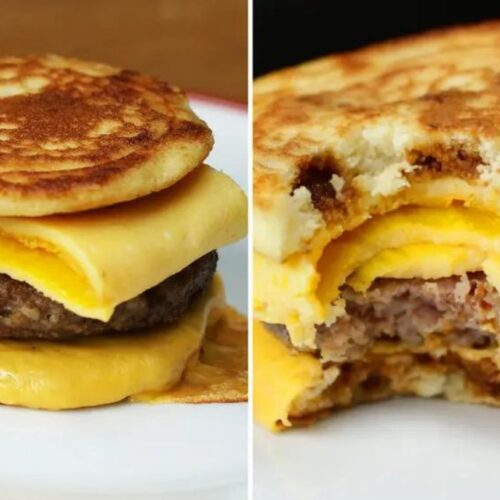 Pancake Breakfast Sandwich