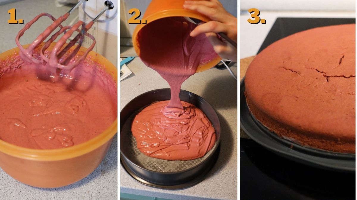 Red Velvet Cake with Whipped Cream Frosting