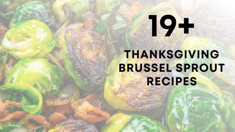 Easy Thanksgiving Brussel Sprout Recipes