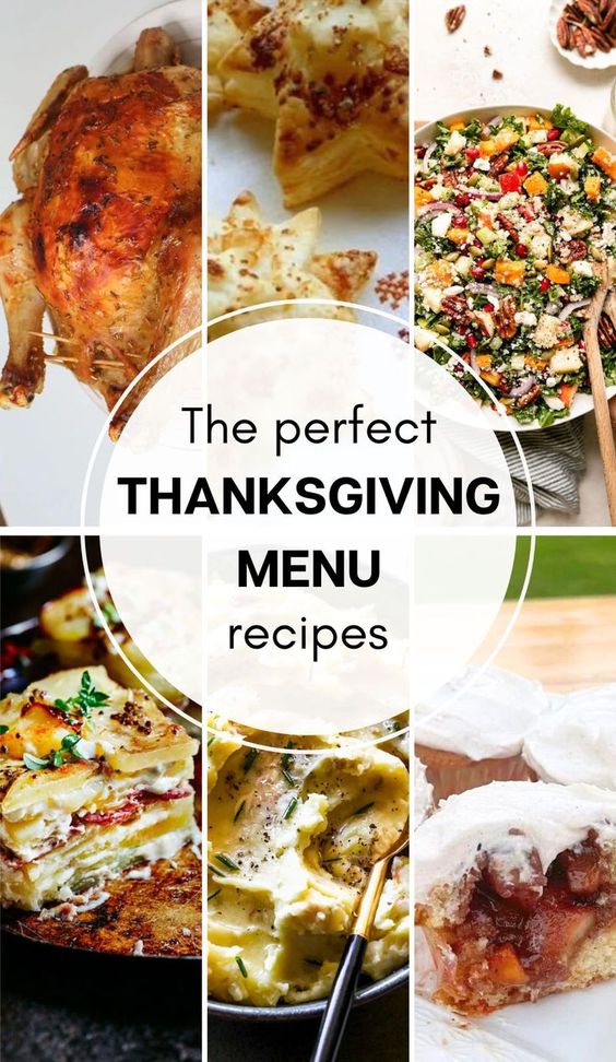 Thanksgiving Menu Ideas For The Best Holiday Celebration