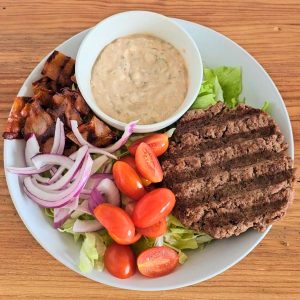 burger salad recipe