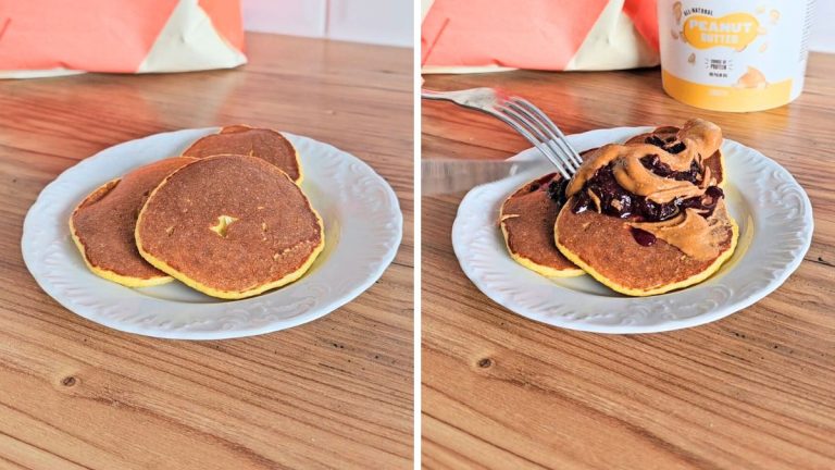 High-Protein Cottage Cheese Pancakes with Oats