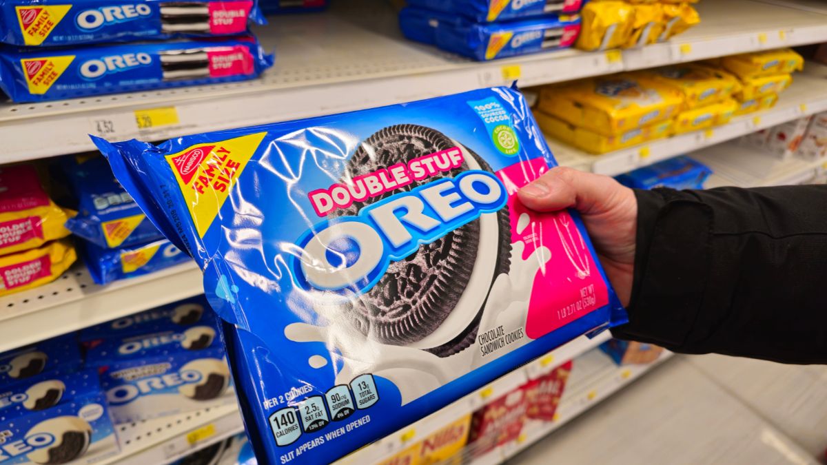 double stuf oreo spelled wrong