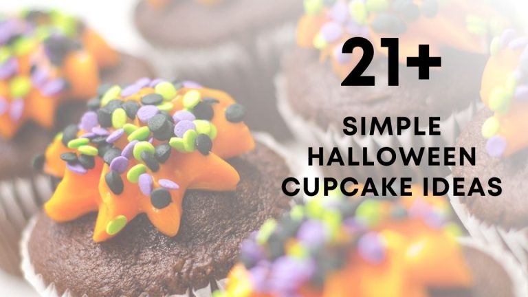 Simple Halloween Cupcake Ideas
