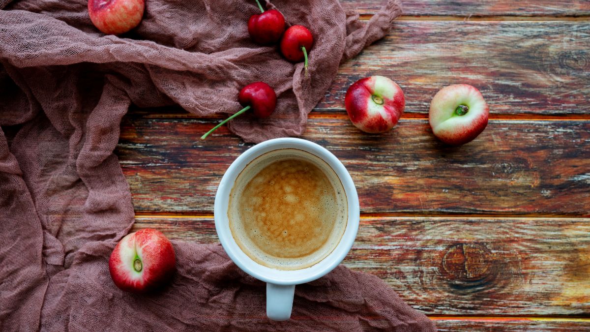 espresso with fruit