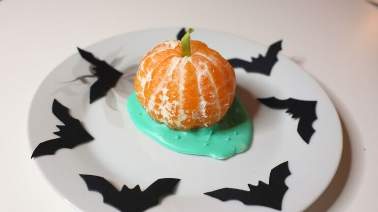 halloween tangerine pumpkins