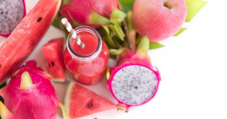 pink fruit