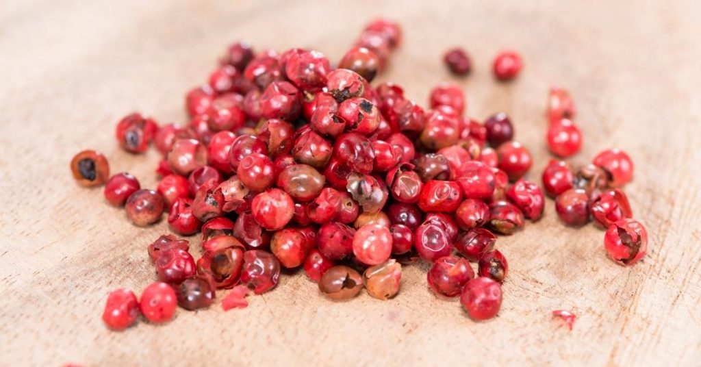 pink fruit