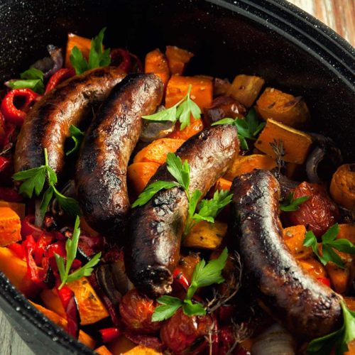simple sausage casserol main