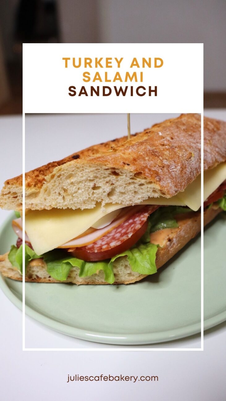 turkey and salami sandwich 1